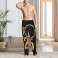 thumbnail image 2 of Pofeuu 2025 Happy New Year Print Men's Pajama Pants, Soft Lounge Pajama Pants with big pockets for Men Plaid Pj Bottoms-Medium, 2 of 6