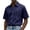 Navy, variant on Uwinwear Mens Button-Up Shirts Short Sleeve Breathable Solid Color Shirts Casual Vacation Beach Summer Water-washed cotton Tops,Sky Blue,XL