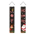 thumbnail image 1 of CSChome Christmas Couplets Clear Pattern Christmas Couplets: Door Hanging Banners for Festive Decorations, 1 of 7