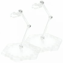 LAMIRO 2pcs Action Figure Stands Adjustable Action Figure Display Stands Model Stand