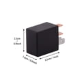 thumbnail image 4 of EHDIS 5 Broches Relais 12V 30A SPDT Relais Polyvalent Kit de Relais Standard Robuste Pack de 2 Modèle JD1914-12V-30A, 4 of 4