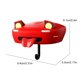 thumbnail image 3 of Regalos Colgilla Llave Abierta La Del Carro Automóvil (con Luz) Rojo, 3 of 3