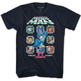 thumbnail image 1 of Mega Man T-Shirt pour Adulte MM2 Crew Bleu Marine, 1 of 2