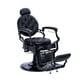 thumbnail image 2 of Sillón Barbería Clásico Vanlig Bergamo Hongzi Negro Mate, 2 of 5