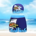 thumbnail image 2 of Akiihool Boys Swimsuits Boys Swim Trunks Bathing Suit Compression Boxer Brief Liner Swim Shorts Swimsuit Toddler Kids Youth Teen,Size 13-14 Years, 2 of 6