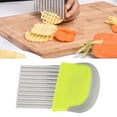 thumbnail image 4 of Chip Cutter, Potato Cutter Stainless Steel Non-slip Kitchen Utensils  for Kitchen for Fruits Chip, 4 of 8