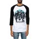 thumbnail image 1 of Fly Society The Moonrise - Camiseta gráfica para hombre, color negro, XXL Fly Society Camiseta gráfica, 1 of 1