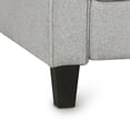 thumbnail image 6 of Single Sofa Modern Chair Armchair with Thicker Seat Cushion and Backrest Living Room Chair,Bedroom Chair,Coffee Chair,Reception Chair for Living Room Home Theater,Gray, 6 of 10