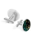 thumbnail image 3 of Starry Plants Formal Attire Shirt Cufflinks Made of Stainless Steel for Elegant Events, 3 of 6