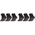 thumbnail image 1 of 3 pares de calcetines turmalina acupresión suave cálido para senderismo ciclismo ( ) negro, 1 of 6