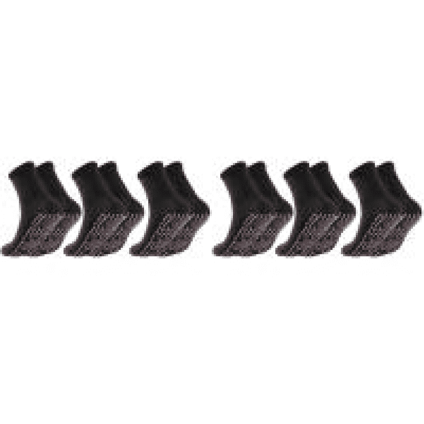 3 Pares Calcetines Acupresión Turmalina Suaves Y Cálidos para Senderismo Ciclismo (3)