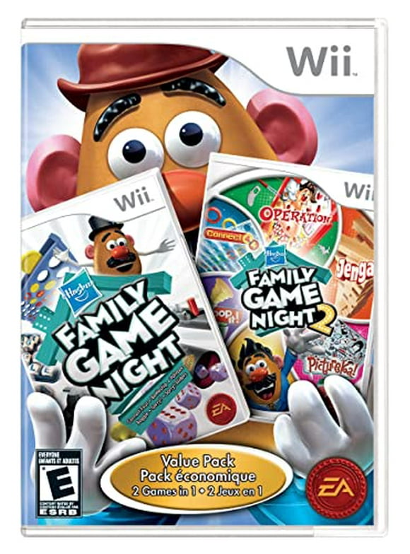 Hasbro Family Game Night 1 & 2 Bundle (Wii)