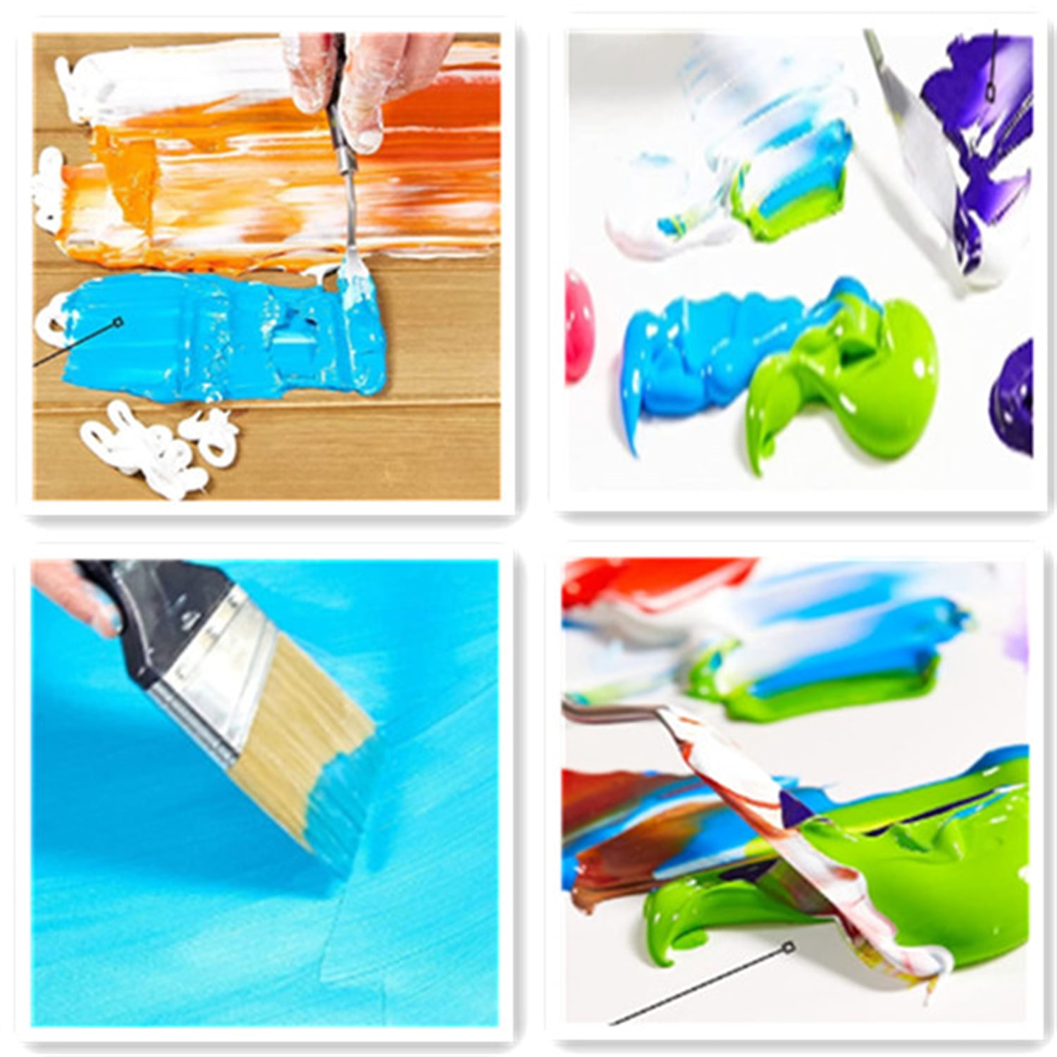 Acrylic Paint Set, 48 x 22ml (0.74-oz) Tube Set