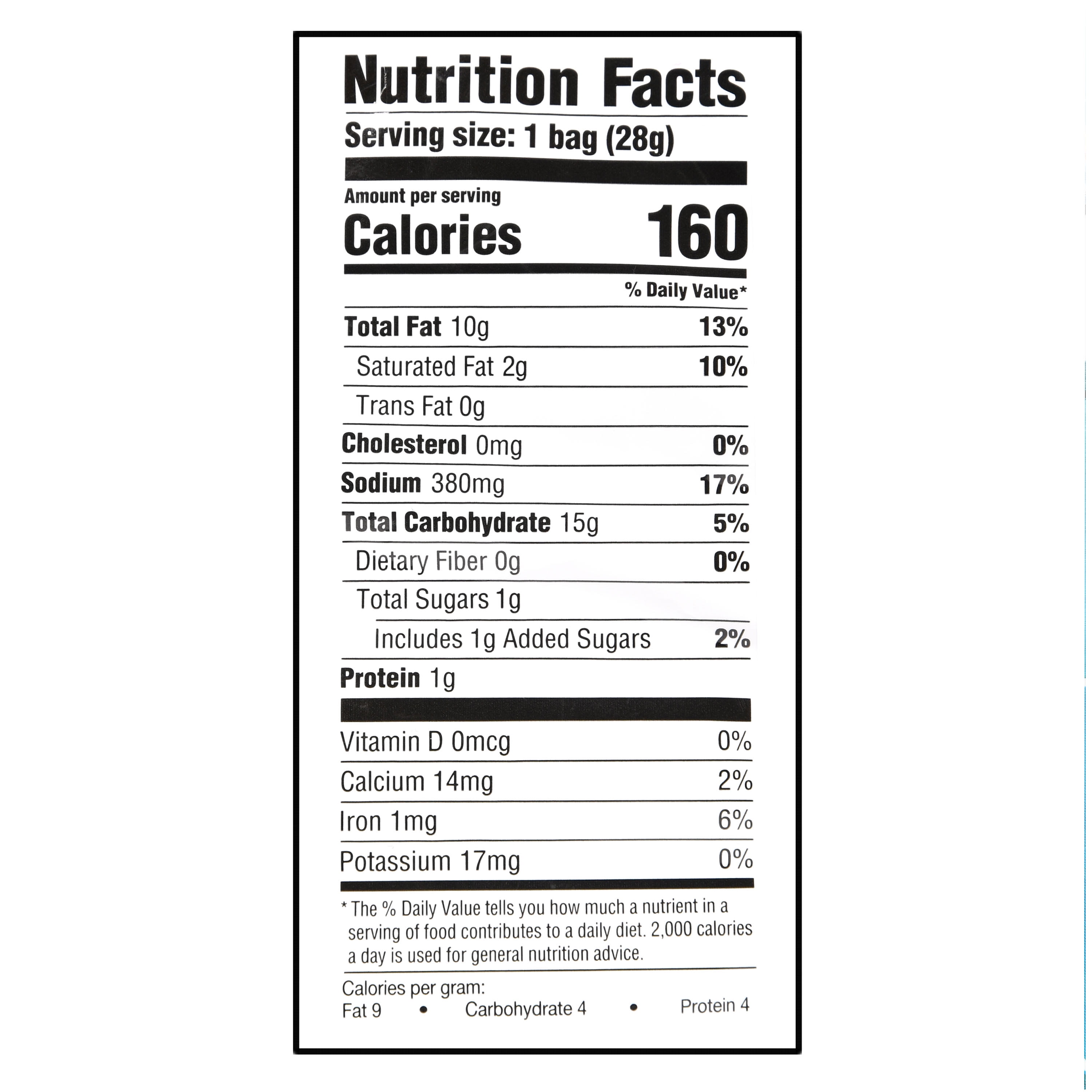 Great Value Cheese Puffs, 1 oz