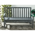 thumbnail image 2 of Safavieh Indaka Indoor/Outdoor Contemporary Acacia Bench, 2 of 6