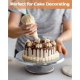 thumbnail image 3 of 253 Pcs Cake Decorating Kit, 12" Aluminum Alloy Cake Turntable, 48 Numbered Icing Tips, 3 Russian Piping Nozzles, Offset and Straight Spatulas, Cake Leveler, Pastry Bags Baking Supplies, 3 of 4