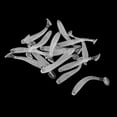thumbnail image 4 of Cebos de plástico suave DYNWAVEMX señuelos artificiales de Minnow con cola de señuelo de Shad Claro, 4 of 8