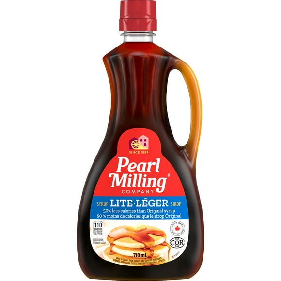 Pearl Milling Company Léger sirop 710 ML