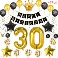thumbnail image 2 of 30 40 50 60 Globos Aniversario Fiesta Feliz Cumpleaños, 2 of 4