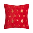thumbnail image 1 of Puntoco Funda De Almohada Bordada Con Árbol De Navidad Con Lentejuelas 50*50Cm Sin Núcleo C,Decoración Hogareña, 1 of 1