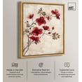 thumbnail image 3 of Cherry Bloom Canvas Delicate Floral Art by Art Remedy, Gold Frame, 36 x 45, 3 of 7