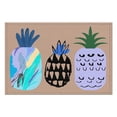 thumbnail image 2 of Cloth Placemats Set Of 6 Linen Machine Washable Dining Table Mats Cute Cartoon Pineapple Fruit Place Mats for Outdoor Tables Desk Kitchen, 2 of 2