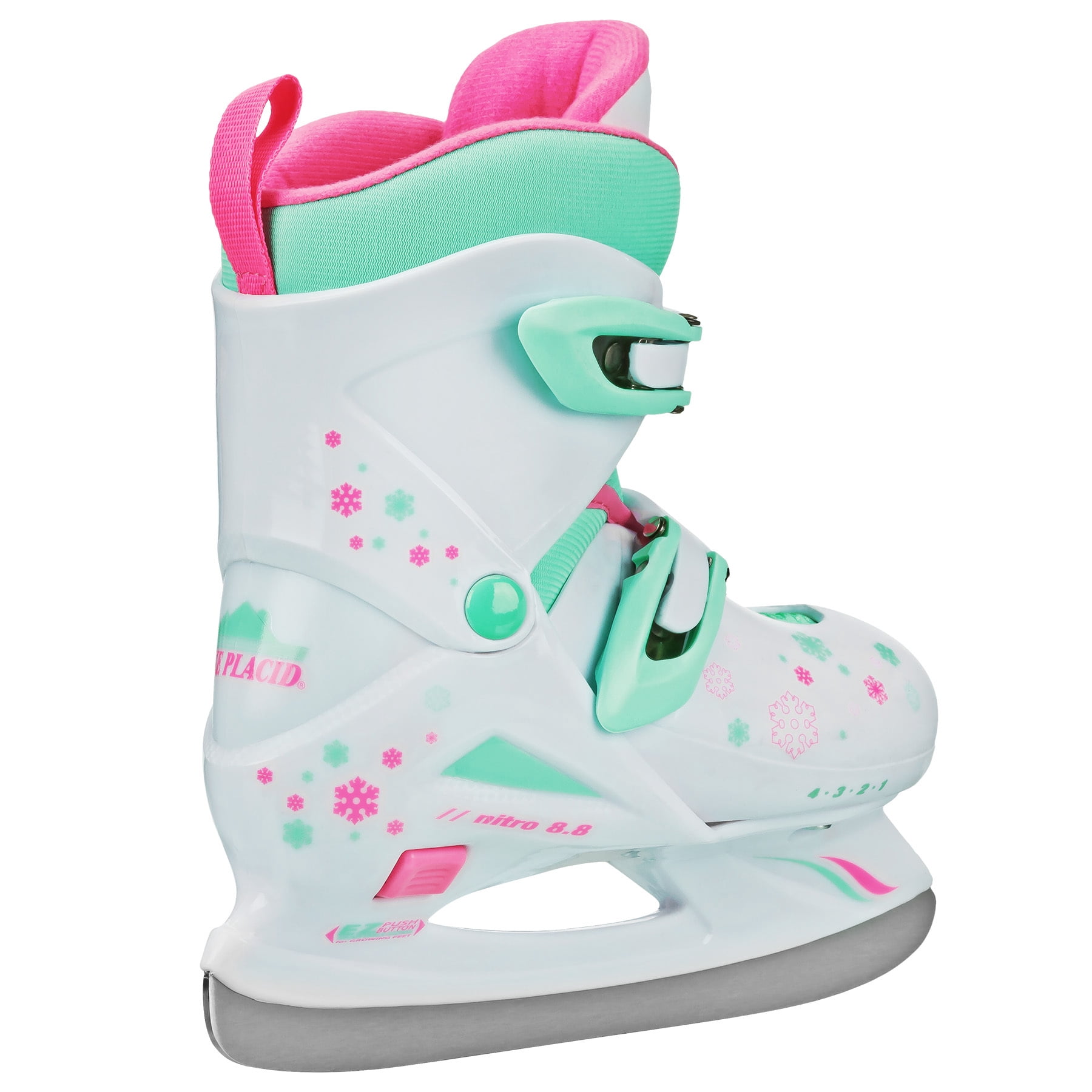 Lake Placid Nitro 8.8 Girls Adjustable Ice Skates