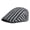 Gray, variant on Cotton Solid Color Striped Newsboy Caps Flat Peaked Cap Men and Women Painter Beret Hats 12