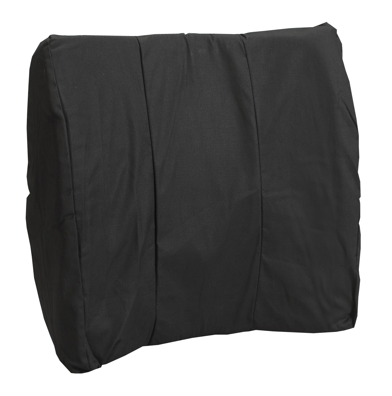 Lumbar Cushion Pillow Black 2 pack