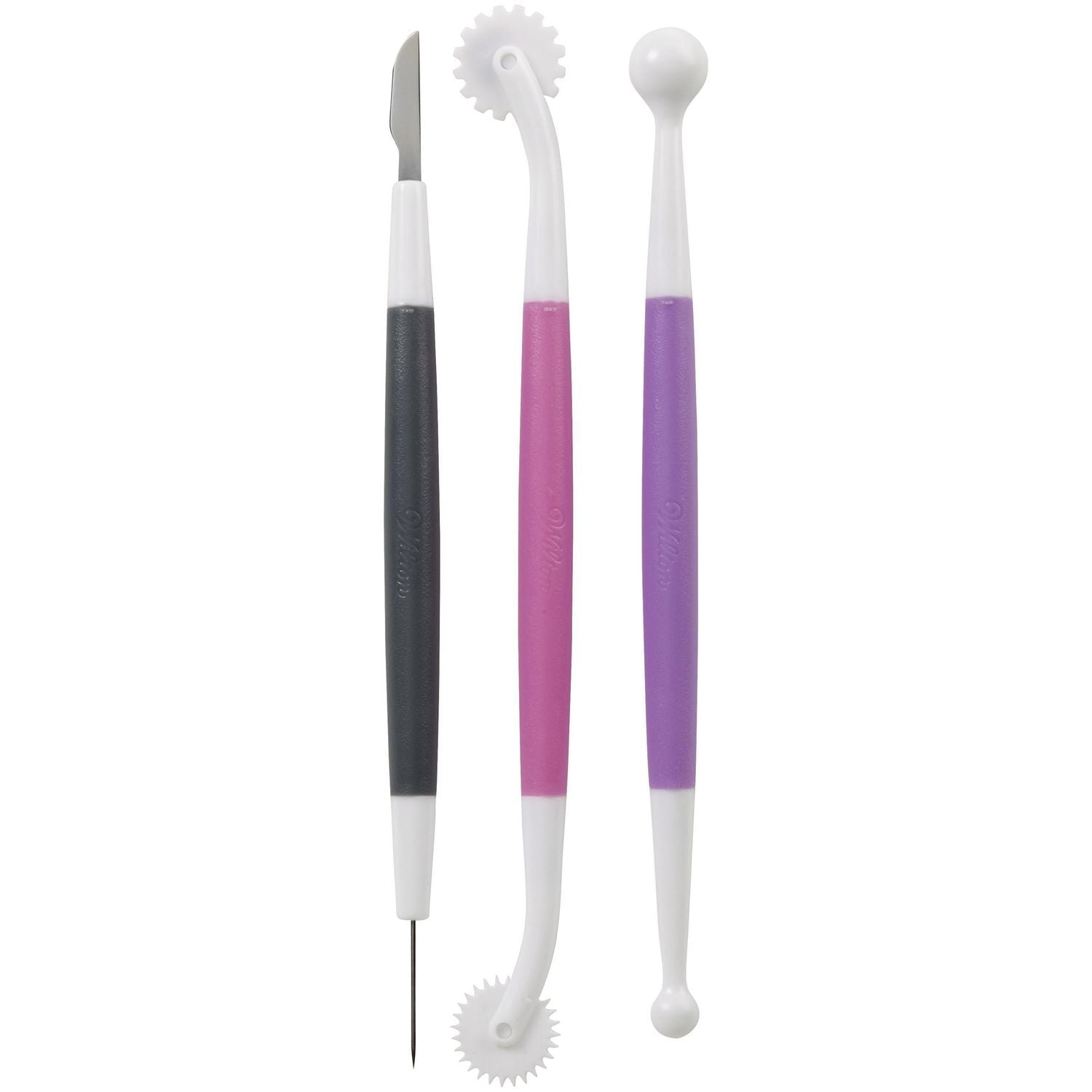 Ensemble de 3 outils pour pâte à sucre et pastillage Wilton