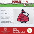 thumbnail image 2 of Alfombra de baño coleccionable Peanuts Snoopy Puffer Coat, 2 of 7