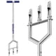 thumbnail image 1 of [ Herramienta Manual de Aireación de Césped Hugeneroy con 3 Púas de Acero ], 1 of 8