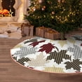 thumbnail image 5 of Sikiie colorful Maple Christmas Tree Skirt, Christmas Tree Decorations, Christmas Decor, Tree Mat Decoration(30-48IN)-36", 5 of 6