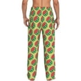 thumbnail image 3 of Xecao Summer Watermelon Men's Straight Lounge Pajama Pants: The Ultimate in Comfortable Sleepwear, 3 of 9