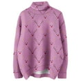 thumbnail image 4 of Zhanying Christmas Chandail de Noël pour Femmes pour l'Hiver à Manches Longues Xmas Chandail des Fêtes pour Femmes Rouge à Col Rond Sweater, 4 of 4