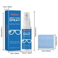 thumbnail image 3 of Hovmgk Eyeglass Cleaner Spray, 30ml Lens Cleaning Solution for Glasses & Sunglasses, Anti-Scratch, Streak-Free Optical Lens Cleaner, Water-Repellent Eyewear Cleaner for Clear Vision & Protection, 3 of 9
