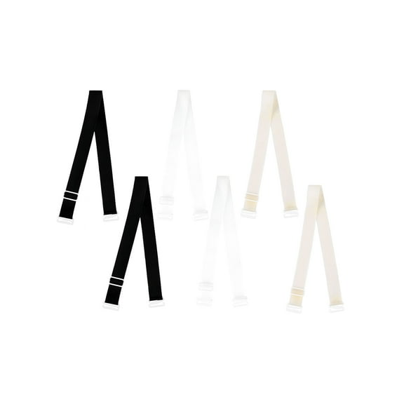 Clear Invisible Adjustable Bra Shoulder Straps for Women 3 Colors-3