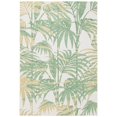 thumbnail image 5 of SAFAVIEH Barbados Cahir Botanical Indoor/Outdoor Area Rug, Ivory/Green, 5'3" x 7'6", 5 of 5