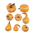 thumbnail image 2 of 8 Calabazas Artificiales para Decoración de Acción de Gracias, Otoño y Manualidades. Calabazas de Simulación para Rellenar Cestas, Ideales para Hallow, 2 of 9