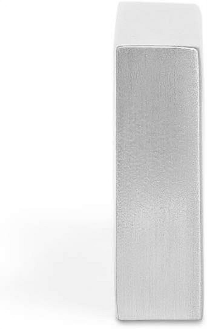 BirdRock Home Square Contemporary Handle - Brushed Nickel - 25 Pack - image 5 of 6
