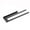 Black, variant on Self Adhesive Hand Towel Bar, Wall Mounted Towel Bar Stainless Steel Brushed, No Drill Bathroom Towel Bar Stick on for Tile Glass, Hand Towel Holder for Bathroom Kitchen RV