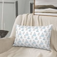 thumbnail image 5 of Naloa Playful Polar Bear Pals Pillowcase, Throw Pillowcase, Wrinkle-Free, Stain-Resistant with Hidden Zipper for Bedroom Sofa-16"x24", 5 of 6