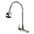 thumbnail image 4 of Grifo Giratorio De 360 ​​grados Para Fregadero De Cocina, Grifo De Agua Fría De Latón Macizo Con Acabado A Prueba De óxido, Caño Giratorio De Alto, Aireador De Flujo, 4 of 7