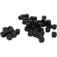 thumbnail image 1 of HUGFEGWE DIY 50PCS Blank Six Sided Dice Dice Cubes for Endless Possibilities and Enhanced Gameplay Great for Math Teaching and Learning Plastic 0.6in Dice for Game Nights (Black) CJB91-50007, 1 of 9