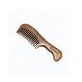 thumbnail image 1 of Peine para Cabello Ecowood de Madera de Sándalo Ecowood Peine de madera de sándalo con mango, 1 of 8