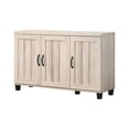 thumbnail image 2 of DUOSONG Corby 45-Inch Dusty Gray Oak Finish 3-Door Shoe Cabinet, 2 of 5