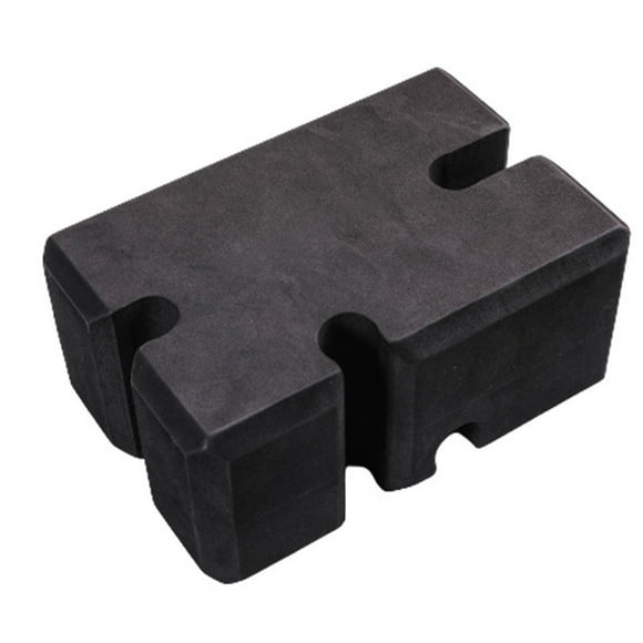 Bench Press Block Anti-skidding Wear-resistant Strength Block High Hardness Stable Weight Bar Grip Board for Fitness Trainer Type 1