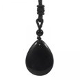 thumbnail image 1 of 5x Colgante De Collar De Piedra Joyería Artesanal Resistente Para Ajustable Negro, 1 of 8