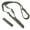Green, variant on Tidify Adjustable Elastic Sling Strap with Quick-Release Buckle – Outdoor Shoulder Strap for Archery, Photography & Gear Black