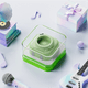 thumbnail image 3 of Altavoz Bluetooth con Forma de CáMara Retro, Mini Subwoofer PortáTil InaláMbrico para Exteriores, Color Verde., 3 of 5